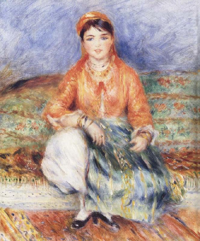 Pierre-Auguste Renoir Seated Algerian china oil painting image